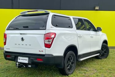 Back View of Ssangyong Ute Canopy