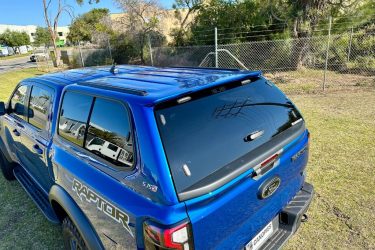 Blue Ford Next Gen Raptor Canopy Back