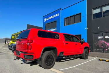 Chevrolet Silverado Canopy Red