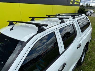 White Mitsubishi Triton Canopy