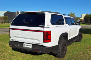 BYD Shark 6 with a ute canopy installed